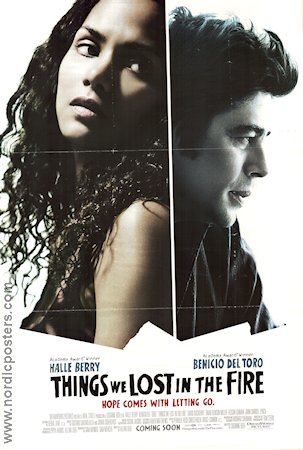 Things We Lost in the Fire 2007 movie poster Halle Berry Benicio Del Toro Alison Lohman Susanne Bier