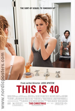 This Is 40 2012 movie poster Paul Rudd Leslie Mann Judd Apatow