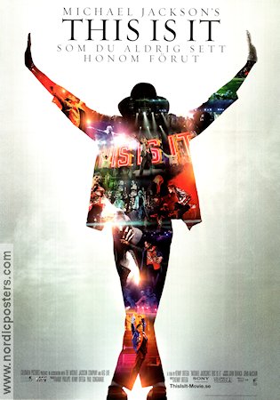 This Is It 2009 movie poster Michael Jackson Alex Al Alexandra Apjarova Kenny Ortega Documentaries Rock and pop