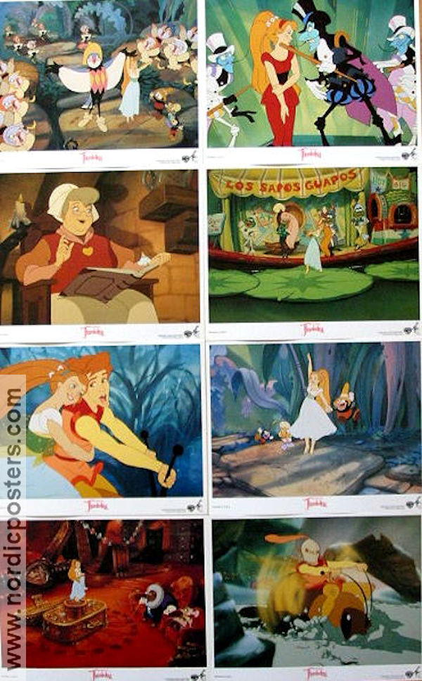 Thumbelina 1994 lobby card set Don Bluth Animation