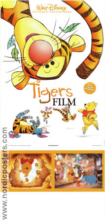 Tigers film 2000 poster Nalle Puh Winnie the Pooh Jun Falkenstein