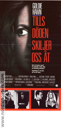 Tills döden skiljer oss åt 1991 poster Goldie Hawn John Heard Damon Redfern Damian Harris