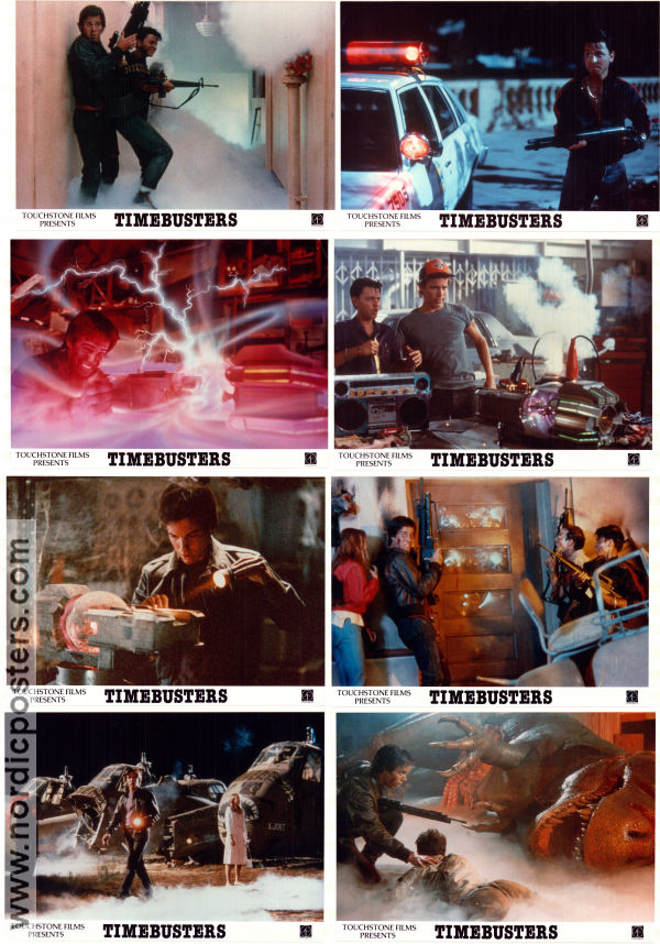 Time Busters 1985 lobbykort John Stockwell Danielle von Zerneck Fisher Stevens Dennis Hopper Jonathan R Betuel