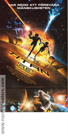 Titan A.E. 2000 movie poster Matt Damon Don Bluth Animation