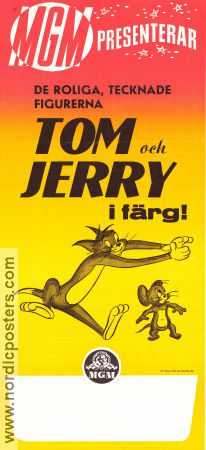 Tom and Jerry 1965 movie poster Tom and Jerry Mel Blanc Joseph Barbera Animation From TV