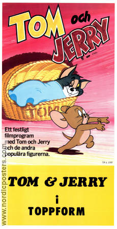 Tom and Jerry 1985 movie poster Tom and Jerry Animation Cats Animation
