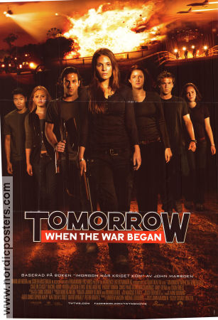 Tomorrow When the War Began 2010 movie poster Caitlin Stasey Rachel Hurd-Wood Lincoln Lewis Stuart Beattie