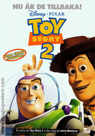 Toy Story 2 1999 poster Tom Hanks John Lasseter