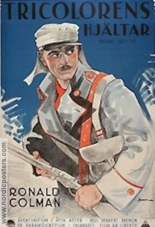 Beau Geste 1926 movie poster Ronald Colman Herbert Brenon Eric Rohman art