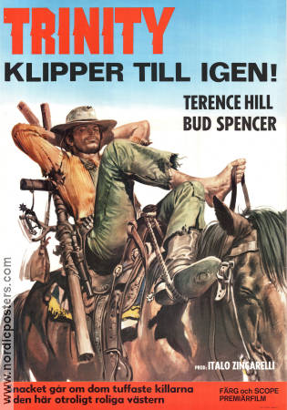 Continuavano a chiamarlo Trinita 1971 poster Terence Hill Enzo Barboni