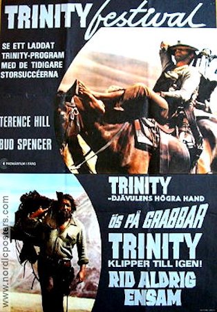 Trinityfestival 1974 movie poster Terence Hill Find more: Festival