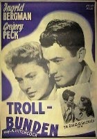 Spellbound 1945 movie poster Ingrid Bergman Gregory Peck Michael Chekhov Alfred Hitchcock