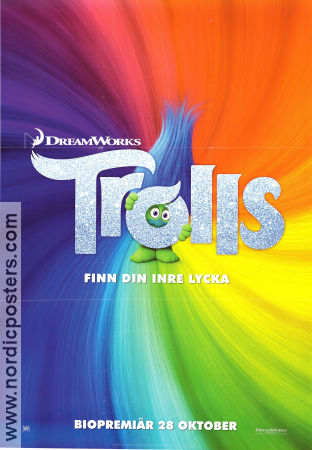 Trolls 2016 movie poster Anna Kendrick Justin Timberlake Mike Mitchell Animation