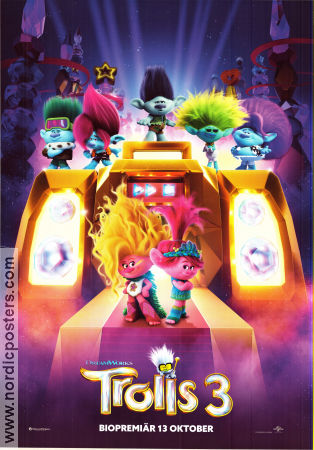 Trolls: It Takes Three 2024 movie poster Anna Kendrick Jon Magram Animation