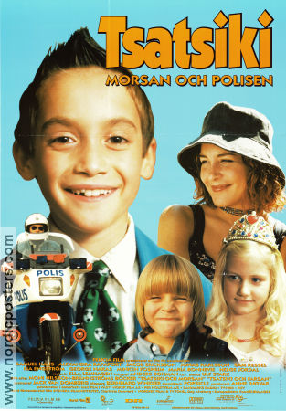 Tsatsiki Mum and the Policeman 1999 movie poster Samuel Haus Alexandra Rapaport Jacob Ericksson Ella Lemhagen Police and thieves Kids