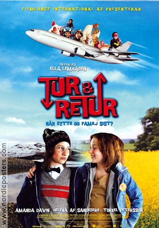 Tur och retur 2003 movie poster Amanda Davin Jörgen Langhelle Helena af Sandberg Ella Lemhagen Travel