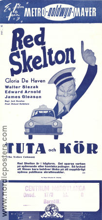 The Yellow Cab Man 1950 poster Red Skelton Jack Donohue
