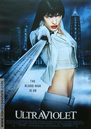 Ultraviolet 2004 movie poster Milla Jovovich Guns weapons