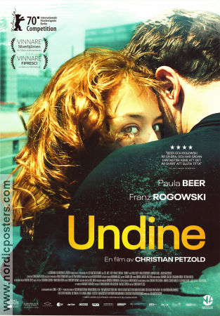 Undine 2020 movie poster Paula Beer Franz Rogowski Maryam Zaree Christian Petzold