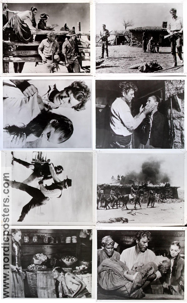 The Unforgiven 1960 photos Burt Lancaster Audrey Hepburn Audie Murphy John Huston