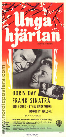 Young at Heart 1954 movie poster Frank Sinatra Doris Day Gig Young Gordon Douglas Romance