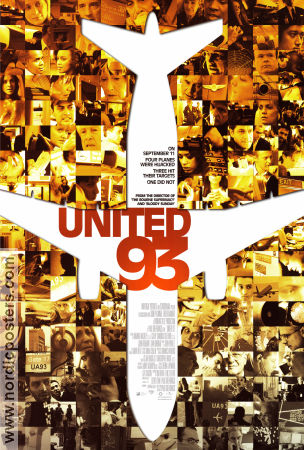 United 93 2006 movie poster David Alan Baschem Paul Greengrass Planes