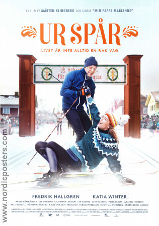 Ur spår 2022 movie poster Katia Winter Fredrik Hallgren Ulf Stenberg Mårten Klingberg Winter sports