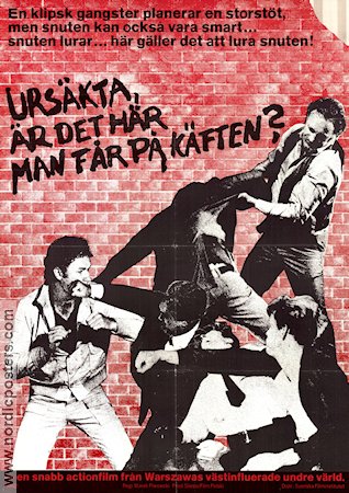 Ursäkta är det här man får på käften? 1976 movie poster Marek Piwowski