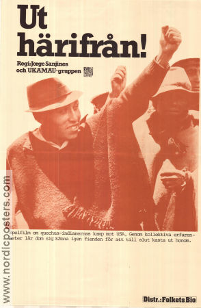 Llocsi caimanta 1981 movie poster J Cruz Jorge Sanjines Country: Bolivia