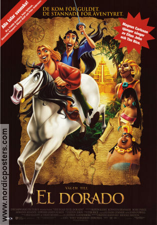 The Road to El Dorado 2000 movie poster Kevin Kline Bibo Bergeron Animation