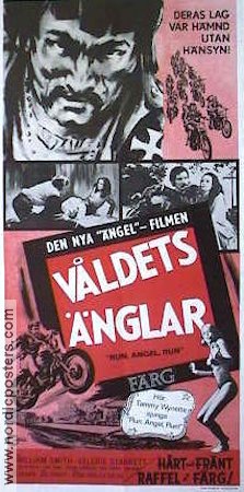 Run Angel Run 1970 movie poster William Smith Motorcycles