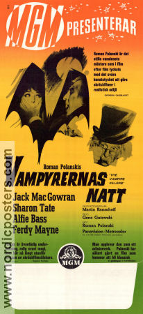 The Fearless Vampire Killers 1967 poster Jack MacGowran Roman Polanski