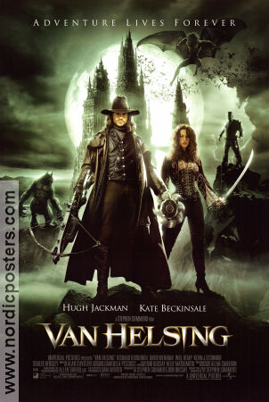 Van Helsing 2004 poster Hugh Jackman Kate Beckinsale Richard Roxburgh Stephen Sommers