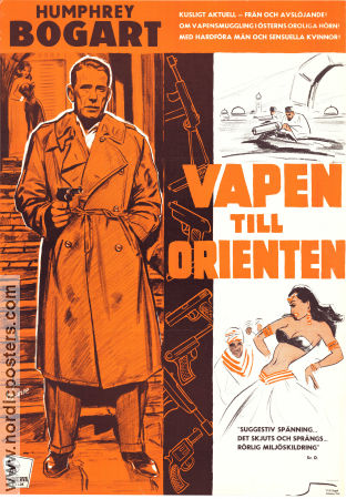 Sirocco 1951 poster Humphrey Bogart Curtis Bernhardt