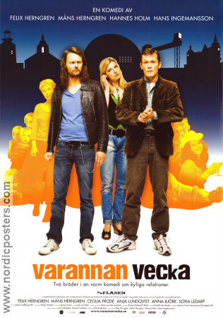 Varannan vecka 2006 movie poster Felix Herngren Cecilia Frode Anna Björk Måns Herngren