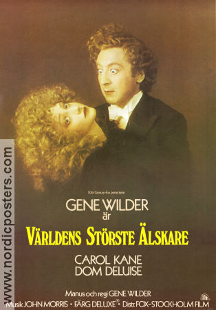 The World´s Greatest Lover 1977 poster Carol Kane Gene Wilder