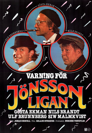 Varning för Jönssonligan 1981 poster Gösta Ekman Ulf Brunnberg Nils Brandt Siw Malmkvist Jonas Cornell Hitta mer: Jönssonligan