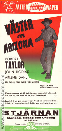 Ambush 1950 movie poster Robert Taylor John Hodiak Arlene Dahl Sam Wood