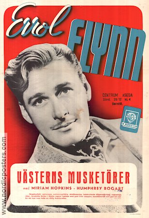 Virginia City 1940 movie poster Errol Flynn Miriam Hopkins Randolph Scott Humphrey Bogart Michael Curtiz