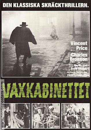 Vaxkabinettet 1953 poster Vincent Price Frank Lovejoy Phyllis Kirk André De Toth