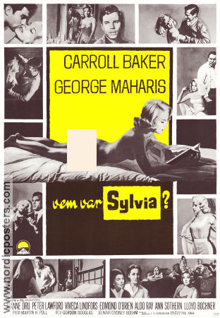 Sylvia 1965 poster Carroll Baker Gordon Douglas