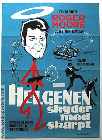 Vendetta for the Saint 1968 movie poster Roger Moore Find more: The Saint From TV