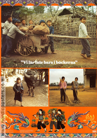 Vi lär inte bara i böckerna Vietnam 1978 poster SIDA Politics
