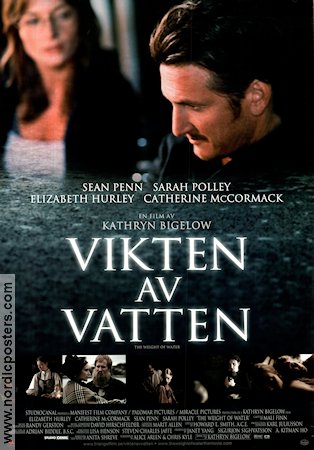 Vikten av vatten 2002 poster Sean Penn Sarah Polley Kathryn Bigelow