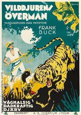 Bring Em Back Alive 1932 movie poster Frank Buck