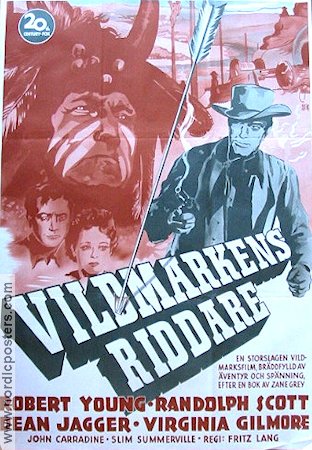 Western Union 1941 movie poster Robert Young Fritz Lang