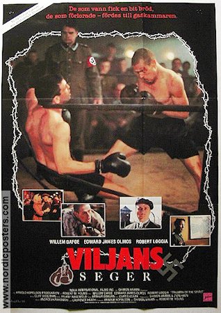 Viljans seger 1989 poster Willem Dafoe Edward James Olmos Robert Loggia Robert M Young Hitta mer: Nazi Boxning