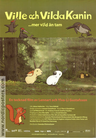 Ville och Vilda kanin 2006 movie poster Lennart Gustafsson Animation