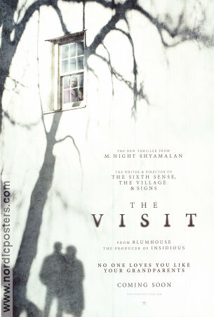 The Visit 2015 movie poster Olivia DeJonge Ed Oxenbould Deanna Dunagan M Night Shyamalan