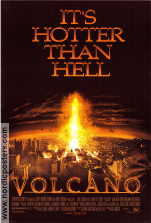 Volcano 1997 poster Tommy Lee Jones Mick Jackson